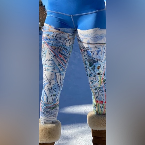 NWOT MOUNTAIN❄️LEGS 'JACKSON HOLE' By July Five Size Medium $75 Orig - Picture 7 of 10